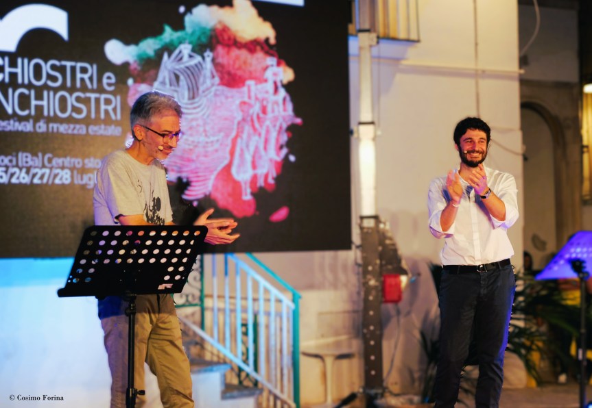 Ferrovie del Messico: Lino Guanciale e Gian Marco Griffi ospiti al Festival Chiostri e inchiostri di&nbsp;Noci